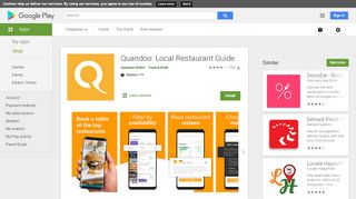 
                            5. Quandoo: Local Restaurant Guide - Apps on Google Play