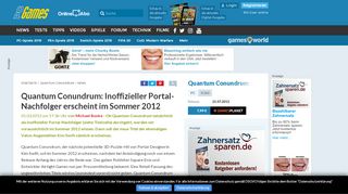 
                            7. Quantum Conundrum: Inoffizieller Portal-Nachfolger erscheint im ...