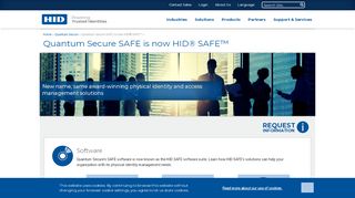 
                            5. Quantum Secure SAFE is now HID® SAFE™ | HID Global