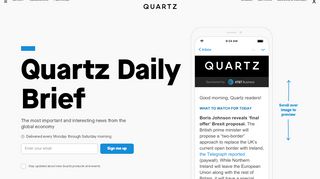 
                            7. Quartz Daily Brief - qz.com