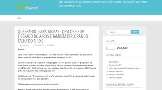 
                            9. Quebrando paradigmas - Descobrir ip liberado do AirOS e ...