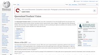
                            2. Queensland Teachers' Union - Wikipedia