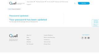 
                            1. Quell Relief App - Password Updated - Quell Relief