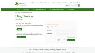 
                            5. Quest Diagnostics Patient Login