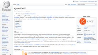 
                            2. Quest KACE - Wikipedia
