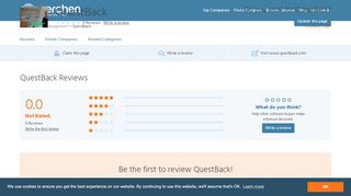 
                            8. QuestBack Reviews | Latest Customer Reviews and Ratings