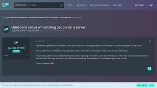 
                            4. Questions about whitelisting people on a server - Miscreated - g ...