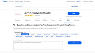 
                            4. Questions and Answers about NewYork-Presbyterian Hospital Hiring ...
