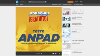 
                            10. Questões Resolvidas Teste Anpad set 2017 - SlideShare