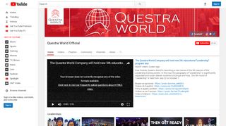
                            3. Questra World Official - YouTube