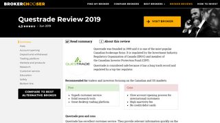 
                            9. Questrade Review 2019 - Pros and Cons Uncovered