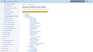 
                            7. Queues Module User Guide - PBX GUI - Documentation