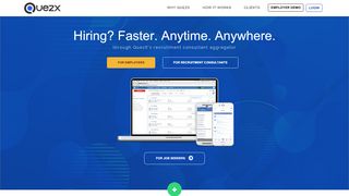 
                            1. QuezX - Hiring? Faster. Anytime. Anywhere | …