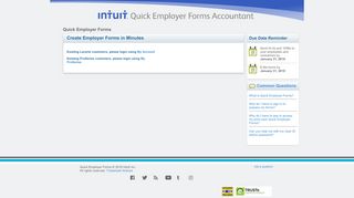 
                            3. Quick Employer Forms | Sign In