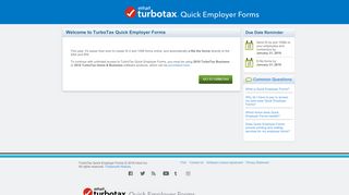 
                            1. Quick Employer Forms | Welcome