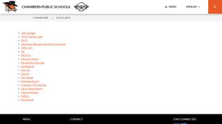 
                            8. Quick Links - Chambers Public Schools