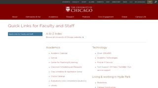 
                            7. Quick Links for Faculty and Staff | The University of …