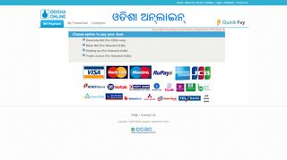 
                            2. Quick pay - Odisha Online