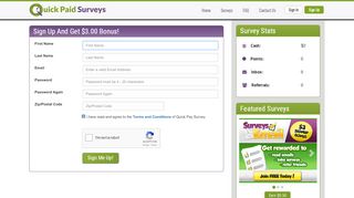 
                            4. Quick Pay Survey® - Cash For Paid Surveys Online