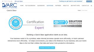 
                            7. Quickbase Services and Solutions | VARC Solutions