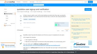
                            7. quickblox user signup and verification - Stack Overflow