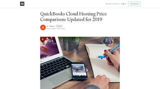 
                            3. QuickBooks Cloud Hosting Price Comparison: Updated for 2019