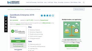
                            6. QuickBooks Enterprise 2019 Review | Pros, Cons, Pricing ...