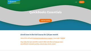 
                            4. QuickBooks Essentials | Teach Books Quick