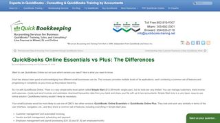 
                            8. QuickBooks Online Essentials vs Plus: The …