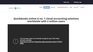 
                            7. Quickbooks Online - highpinestc.com