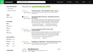 
                            7. Quickbooks Pro 2016 - Free downloads and reviews - CNET ...