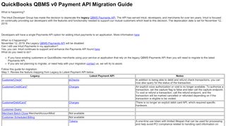
                            2. QuickBooks QBMS v0 Payment API Migration Guide - Intuit ...