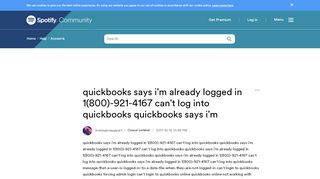 
                            6. quickbooks says i'm already logged in 1(800)-921-4 ...