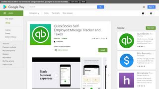 
                            6. QuickBooks Self-Employed:Mileage Tracker and Taxes - Apps on ...
