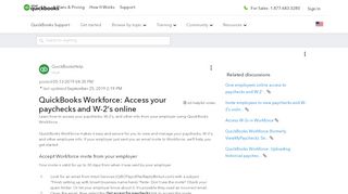 
                            3. QuickBooks Workforce: Access your paychecks and W - Intuit