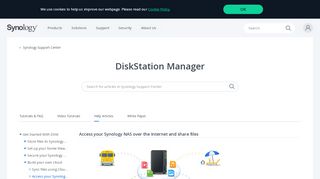 
                            2. QuickConnect and File Sharing | Synology Inc.