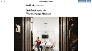 
                            8. Quicken Loans, the New Mortgage Machine - The New York ...