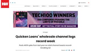
                            4. Quicken Loans' wholesale channel logs record week | 2019 ...