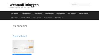
                            11. quicknet.nl | Webmail inloggen