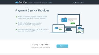 
                            2. QuickPay | Payment Service Provider - Secure. Reliable. Dynamic.