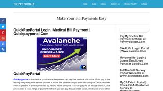 
                            6. QuickPayPortal Login, Medical Bill Payment ...