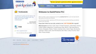 
                            3. Quickprinter.com.mt - Online Printing Shop