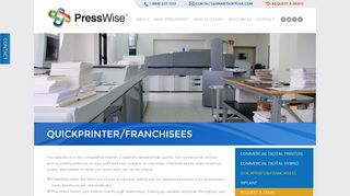 
                            8. QuickPrinter/Franchisees - presswise.com