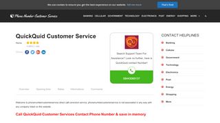 
                            7. QuickQuid Customer Service - Phone Number …