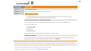
                            6. QuickSuper - Sign In Help - AustralianSuper