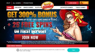 
                            5. Quid Bingo - Get 25 Free Spins upon registration & 300% ...