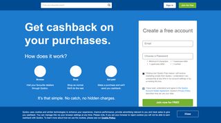 
                            1. Quidco - The UK’s #1 Cashback & Voucher Codes Site