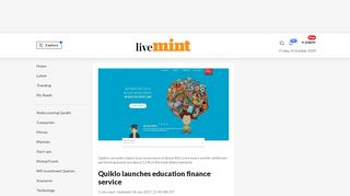 
                            9. Quiklo launches education finance service - …