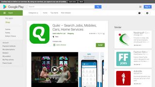 
                            9. Quikr - Google Play