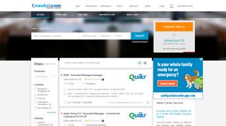 
                            4. Quikr India Careers - Jobs in Quikr India - Naukri.com